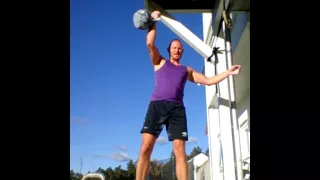 Andreas Jakobsen kettlebell snatch 24kg 245rep 10min