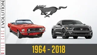 W.C.E - Ford Mustang Evolution (1964 - 2018)