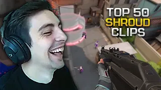 SHROUD Top 50 Greatest Valorant Clips of ALL TIME! (SHROUD VALORANT HIGHLIGHTS)