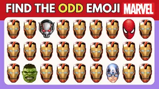 Find The ODD Emoji Out - Marvel & DC Edition | Avengers Edition🦸‍♀️🦸‍♂️🕸| Superhero Quiz!