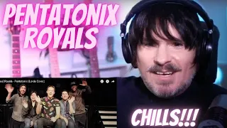 PRO SINGER'S first REACTION to PENTATONIX - ROYALS (LORDE cover)