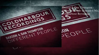 Daxson & Dan Thompson - Different People (Extended Mix)