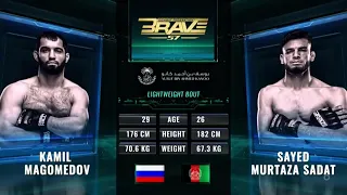 SAYED MURTAZA SADAT🇦🇫 VS             KAMIL MAGOMEDOV🇷🇺