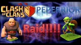 Clash of Clans Plays #38 - Raid #13 - 800K loot with only archers and goblins - Town Hall 7