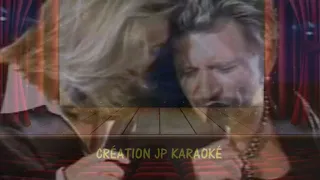 KARAOKÉ Johnny Hallyday & Lara Fabian 2019 DUO Virtuel  Requiem Pour Un Fou EXTRAIT Création JP