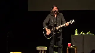 Dave Grohl - The Storyteller “This Is A Call” 10.7.21 in Washington, D.C.