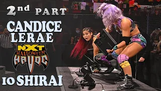 Io Shirai vs Candice LeRae Tables, Ladders and Scares Match NXT Women's Championship 2/2