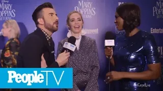 Emily Blunt On Mary Poppins Role & Working With Lin-Manuel Miranda | PeopleTV | Entertainment Weekly