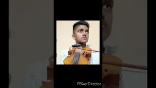 #shahrukhan#Yehjodesh#Arrahman MAIN AGAR KAHOON | JANAM JANAM | VIOLIN COVER BY PRANAV.S.M |