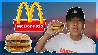 TRYING MCDONALDS FOR THE FIRST TIME!! (BIG MAC)