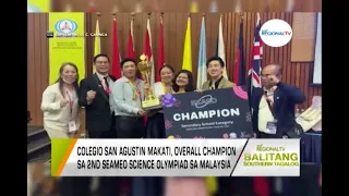 Balitang Southern Tagalog: 2nd SEAMEO Science Olympiad