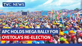 Osogbo Agog As APC Holds Mega Rally For Oyetola's Reelection