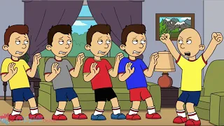 Caillou, Classic Caillou, Daillou And Baillou Gets Grounded (Read Note In Description)