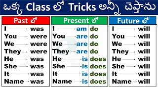 Helping Verbs uses | ఇంగ్లీష్ మాట్లాడటానికి helping verbs ఎలా ఉపయోగించాలి? English Speaking Practice