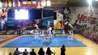 ARENA cheer (coed) team. Открытый Чемпионат Беларуси 2013.
