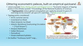 From Economic Fantasy to Ecological Reality on Climate Change