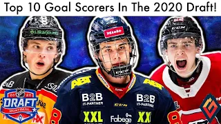 Top 10 BEST Goal Scorers In The 2020 NHL Draft! (Hockey Prospects Rankings & Holtz/Quinn Mock Talk)