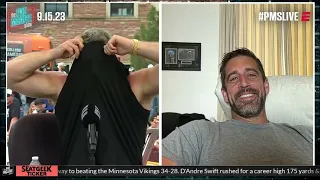 Aaron Rodgers calls all the haters BUMS! 😂 | The Pat McAfee Show