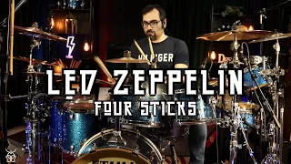 Led Zeppelin - Four Sticks Drum Cover