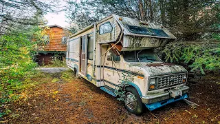 They ABANDONED Their Home in the Woods 20 Years Ago NEVER to Return l EVERYTHING LEFT BEHIND