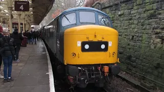 45108 at Bury Bolton Street, ELR Winter Diesel Day 10/2/2024