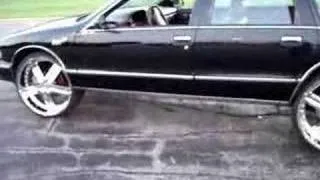 How to put 24s, 26s+  on your Chevy Caprice Bubble CHROME