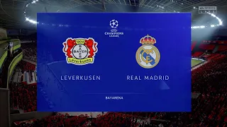 UEFA Champions League | Round Of 16 | Bayer Leverkusen vs Real Madrid | 1st Leg | Full Match on FIFA