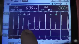 How to test for a shorted ignition coil with a scope (Lexus)
