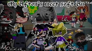 ⭐Afton Family meets Soft Aftons//My Au//GCMM(3k Special!)[Mocca_Tea]