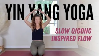 1-Hour Yin Yang Yoga | Slow Qigong Inspired Flow | Devi Daly Yoga