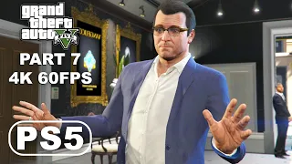 GRAND THEFT AUTO 5 PS5 Gameplay Walkthrough Part 7 - GTA 5 PS5 Ultra Graphics 4K 60FPS