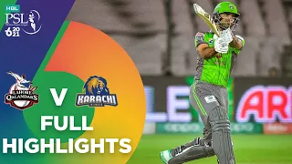 Full Highlights | Lahore Qalandars vs Karachi Kings | HBL PSL 6 | Match 11 | MG2T