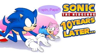 Spin Dash Lesson: Sonic 10 Years Later - Comic Dub Compilation [E-vay]