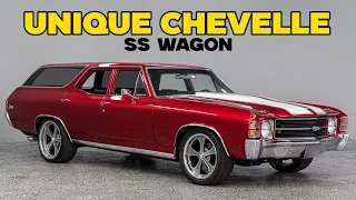 The Story Behind The Rare 1973 Chevelle SS Wagon And Its Massive 7.4-Liter V8