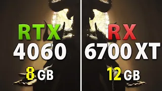RTX 4060 vs RX 6700 XT // Test in 11 Games | 1080p