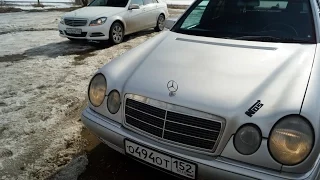 Mercedes W210-старый, умирающий, но живой, непродаваемый, но я купил!