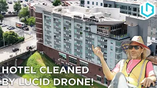Cleaning a Hotel with a Drone - Lucid Customer Testimonials