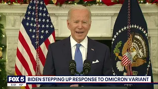 President Biden announces 500M free at-home COVID-19 tests, more hospital aid to fight omicron