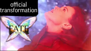 official transformation from "Fate the Winx saga" | Превращение Блум из сериала "Судьба: сага Винкс"