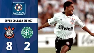 Corinthians 8x2 Guarani - Melhores Momentos - Paulistão 1997 | REACT