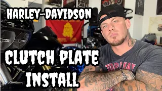 How to change Harley-Davidson clutch plates??