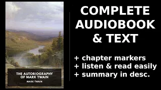 The Autobiography of Mark Twain (1/2) 🌟 By Mark Twain. FULL Audiobook