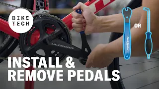 How To Install and Remove Bike Pedals | Bike Tech | The Pro's Closet