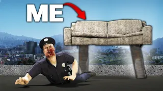 MY WALKING COUCH EATS PLAYERS! | GTA 5 RP