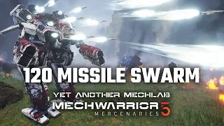 Crazy Missile Spam Bot - LRM Marauder II - Yet Another Mechwarrior 5: Mercenaries Modded Episode 78