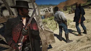 Brutal Outlaw Stealth and Advanced Combat Episode 1 | Red Dead Redemption 2 -No Deadeye PC