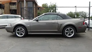 2001 Ford Mustang GT Premium Convertible - A Start-Up & Complete Documentation