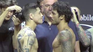 UFC 290 CEREMONIAL WEIGH-INS: Moreno vs Pantoja