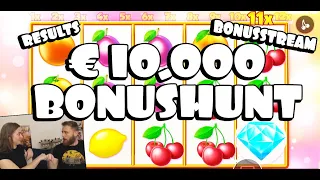 €10.000 BONUSHUNT Results from the bonusstream!  [06-09-2020]