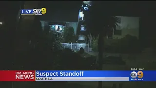 Barricade Situation Unfolding In South LA Following Call Of Shots Fired Inside Home